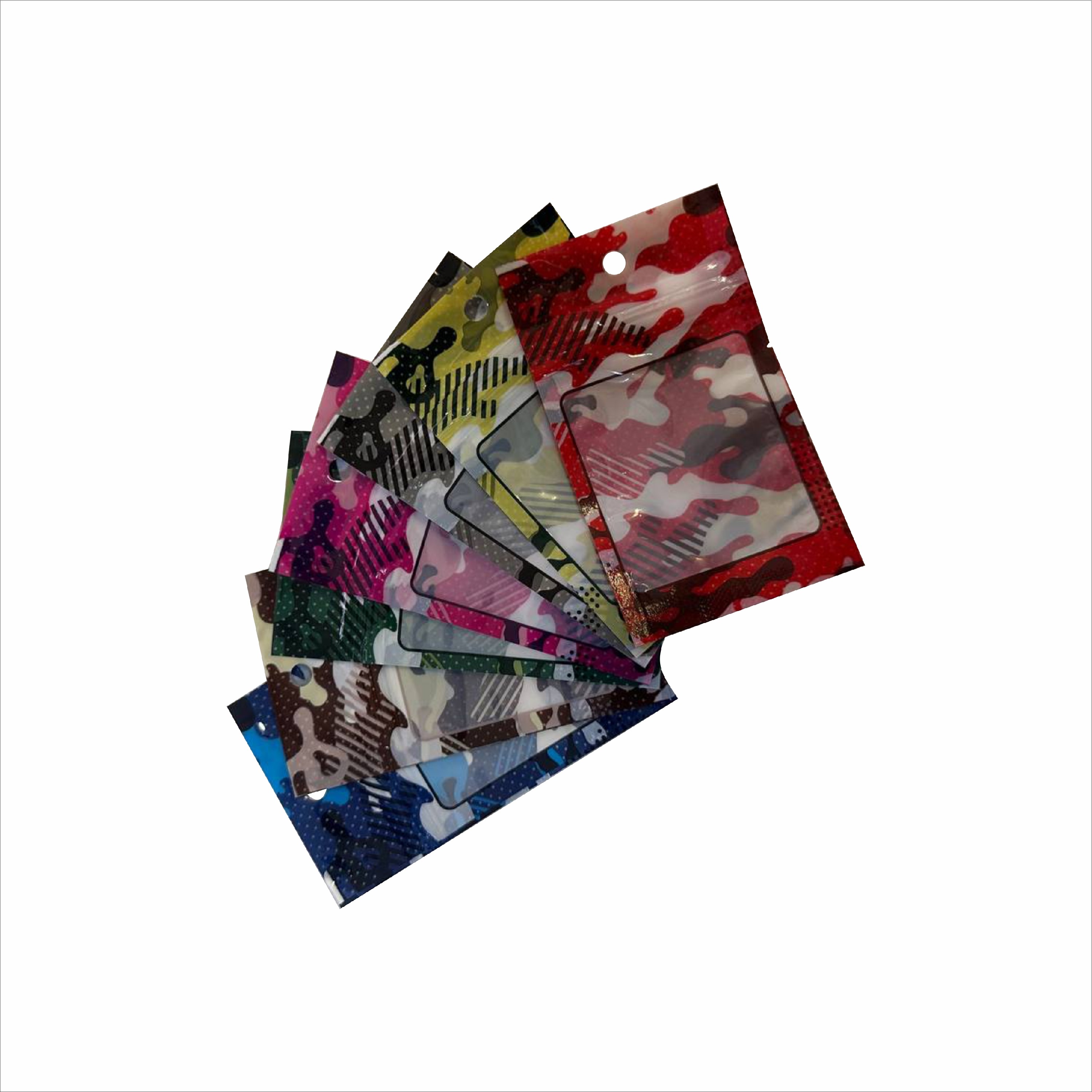 پاکت چریکی زیپ کیپ دار سایز 6 در 10 (تعداد 700 عدد) 1000 گرم در رنگ بندی های مختلف