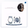 برچسب ماهوت طرح Traditional_Tile مناسب برای ساعت هوشمند سامسونگ Galaxy Gear S2 Classic
