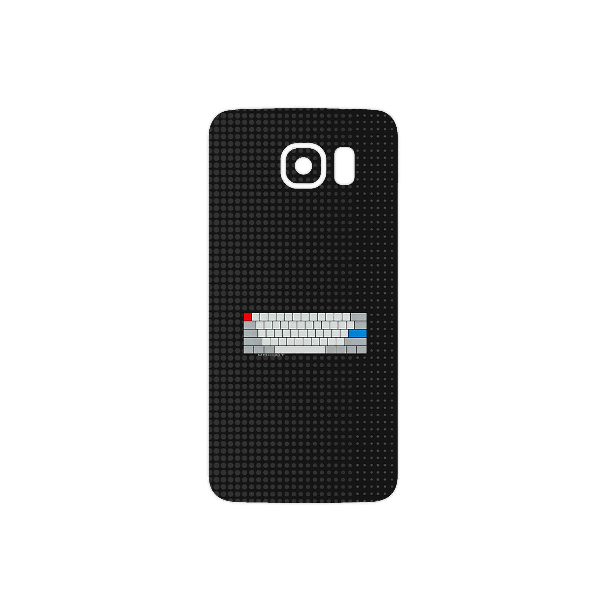 برچسب پوششی ماهوت مدل Minimal Keyboard Icon مناسب برای گوشی موبایل سامسونگ Galaxy S6