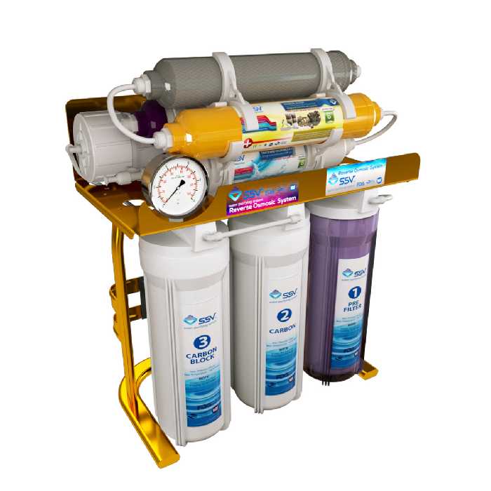 دستگاه تصفیه کننده آب اس اس وی مدل MaxGold X830