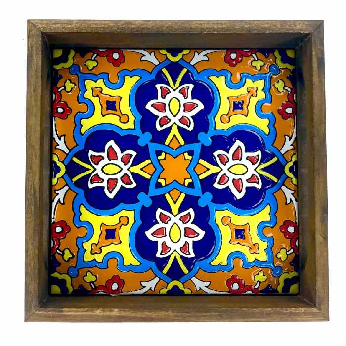 سینی کاشی کاری مدل a1