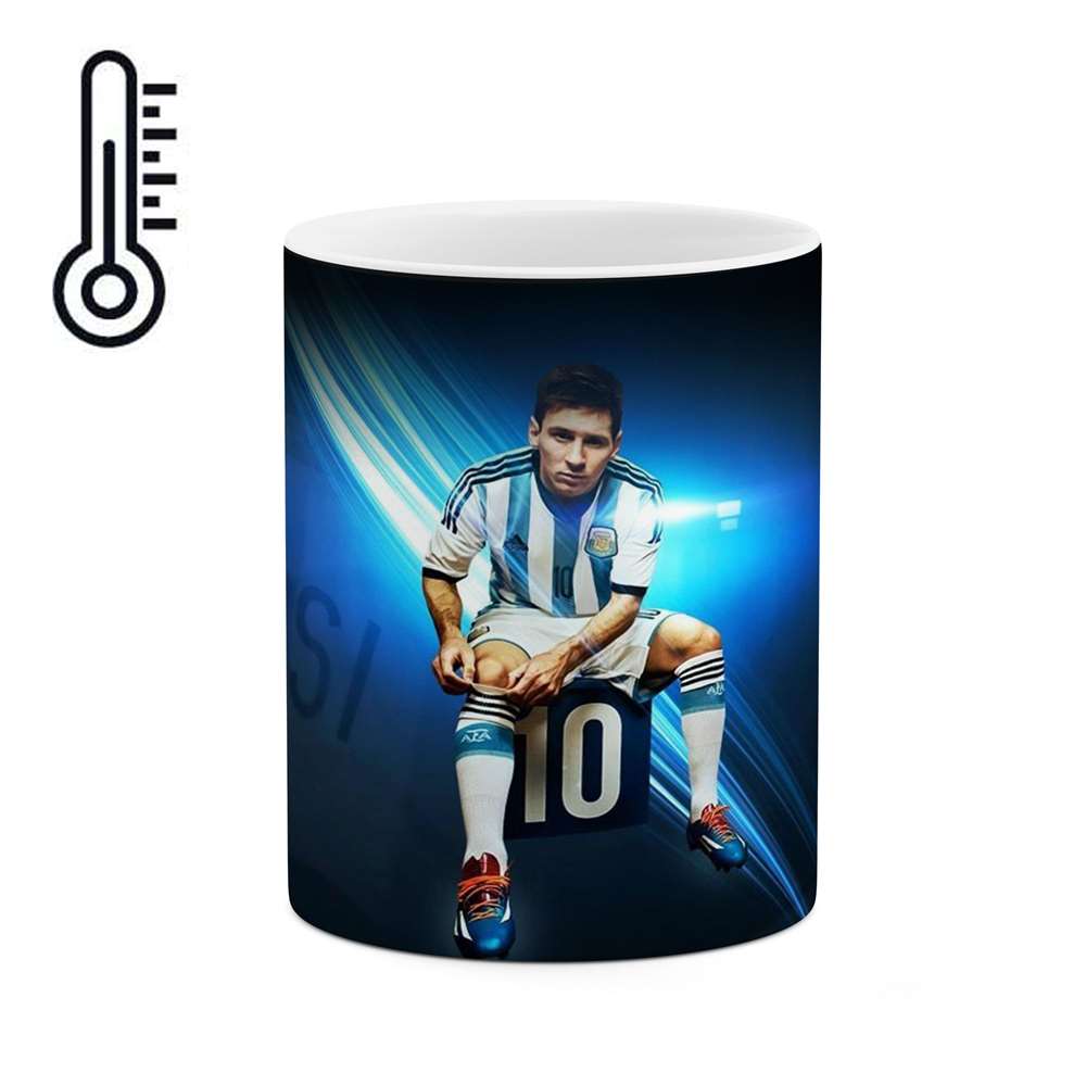 ماگ حرارتی طرح فوتبالیست Messi مدل mgph12458