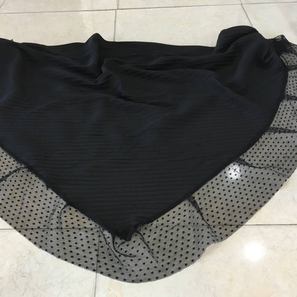 روسری دور دانتل نخی
