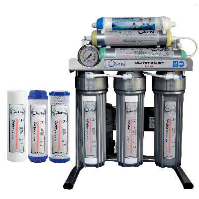 دستگاه تصفیه کننده آب اولانسی مدل CHROME A1020 به همراه فیلتر کد 01 مجموعه 3 عددی