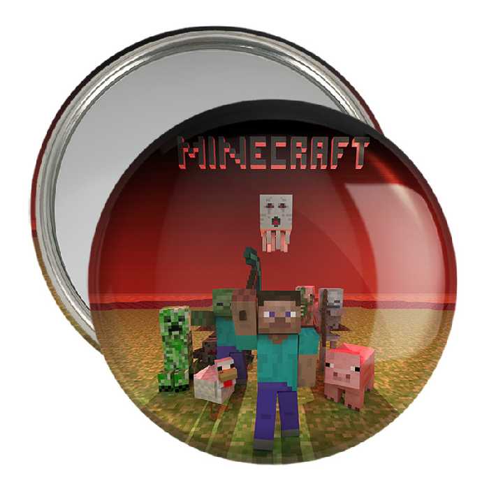 آینه جیبی خندالو مدل بازی ماینکرافت کد 23229