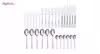 ست قاشق چنگال و کارد 30 پارچه ایکیا مدل Martorp - 30167507