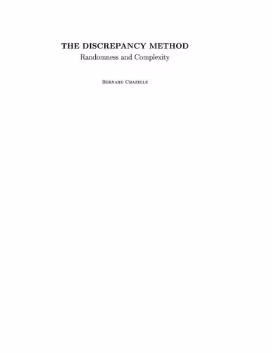 خرید و دانلود نسخه کامل کتاب The Discrepancy Method: Randomness and Complexity