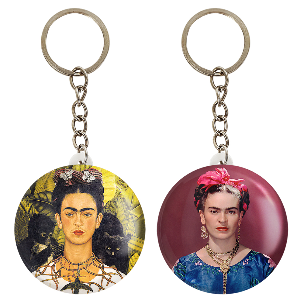 جاکلیدی خندالو مدل فریدا کالو Frida Kahlo کد 37203721 مجموعه 2 عددی