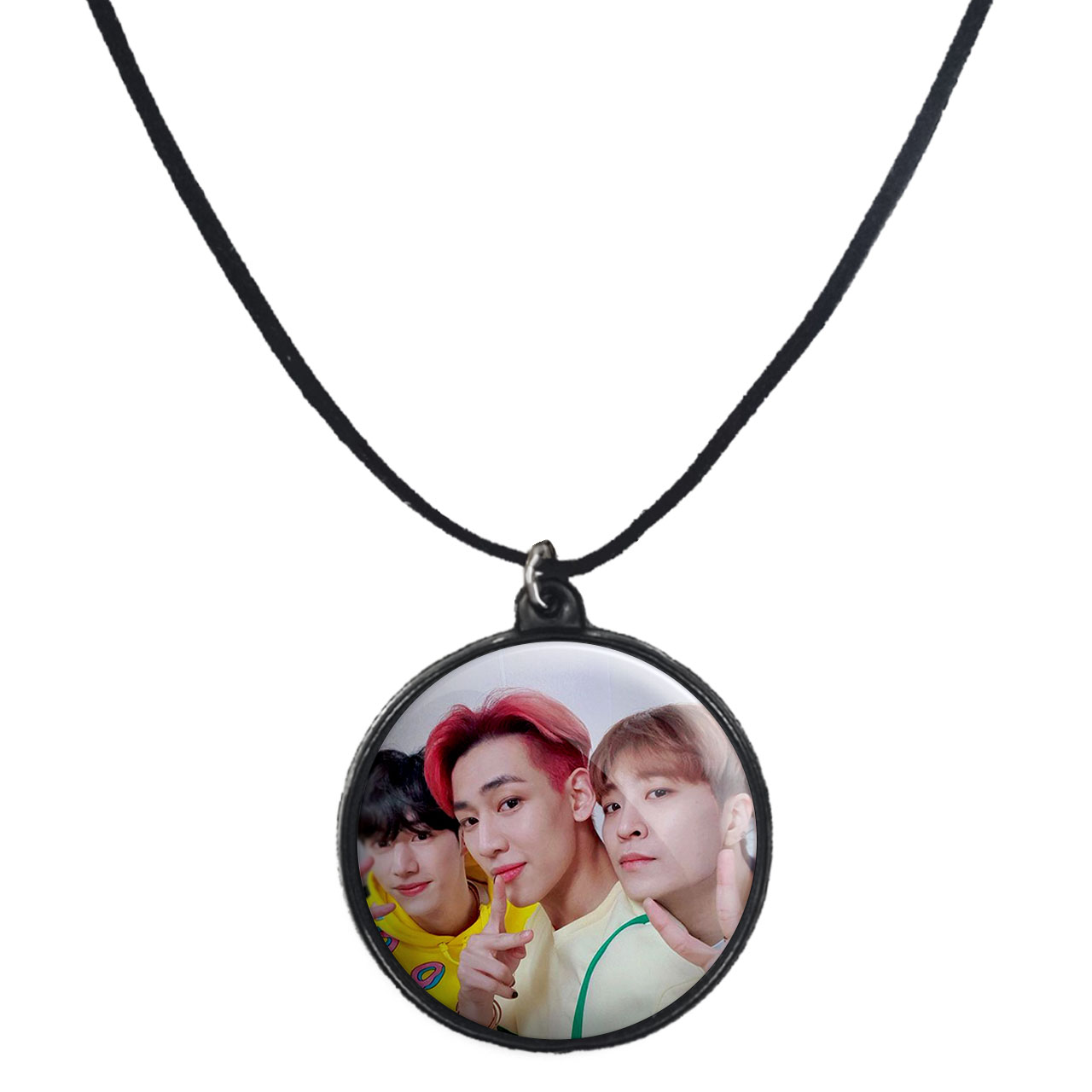 گردنبند پرمانه طرح GOT7 کد pmb.19141 مدل دو طرفه