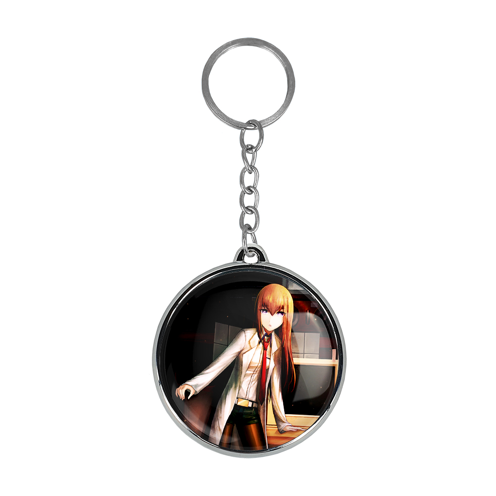 جاکلیدی خندالو طرح کوریسو ماکیسه و رینتارو انیمه اشتاینز گیت مدل دوطرفه کد 1749617494