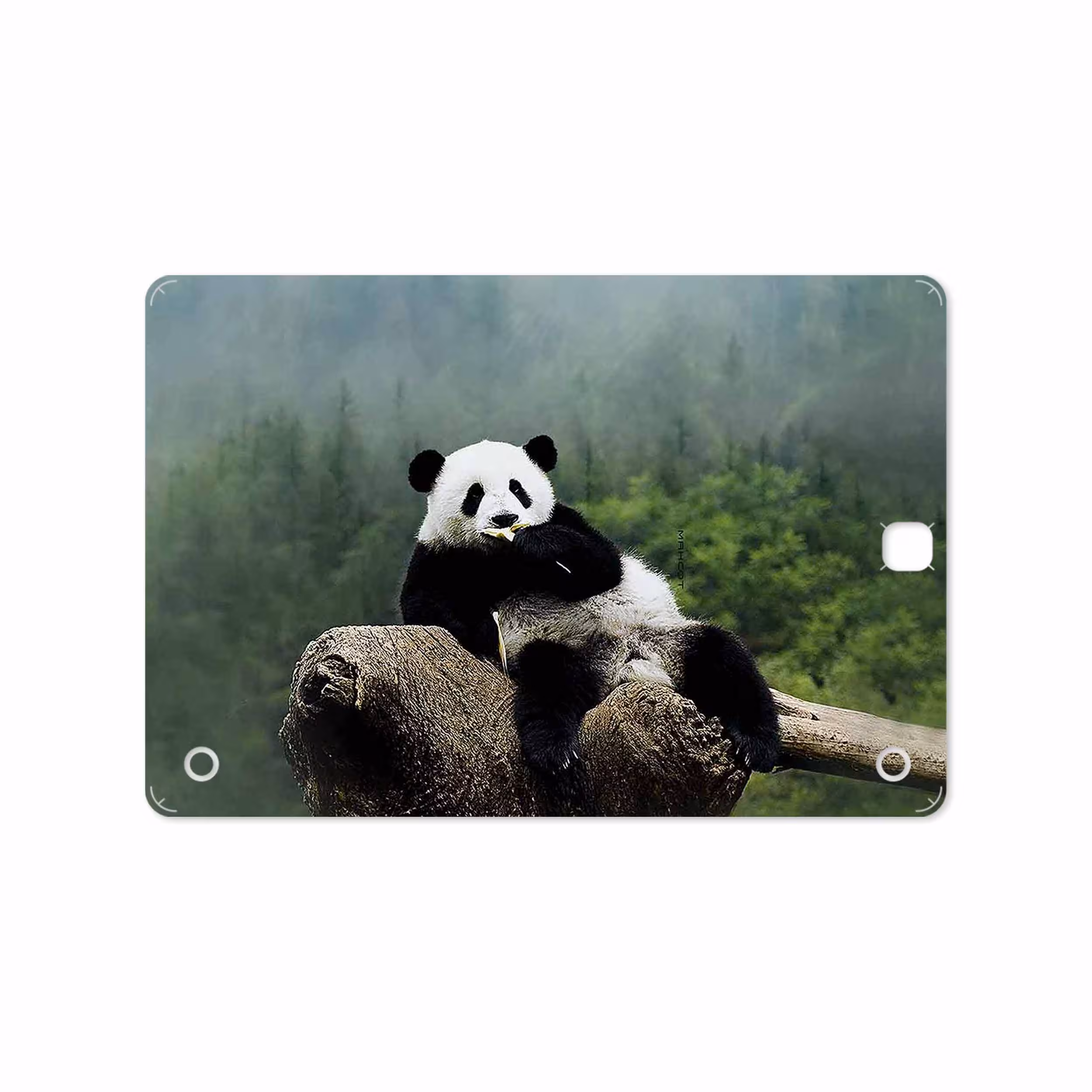 برچسب پوششی ماهوت مدل Panda مناسب برای تبلت سامسونگ Galaxy Tab A 9.7 2015 T550