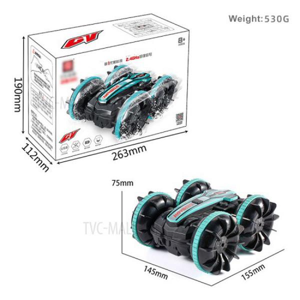 ماشین بازی کنترلی مدل Amphibious Stunt Car کدCVB-500