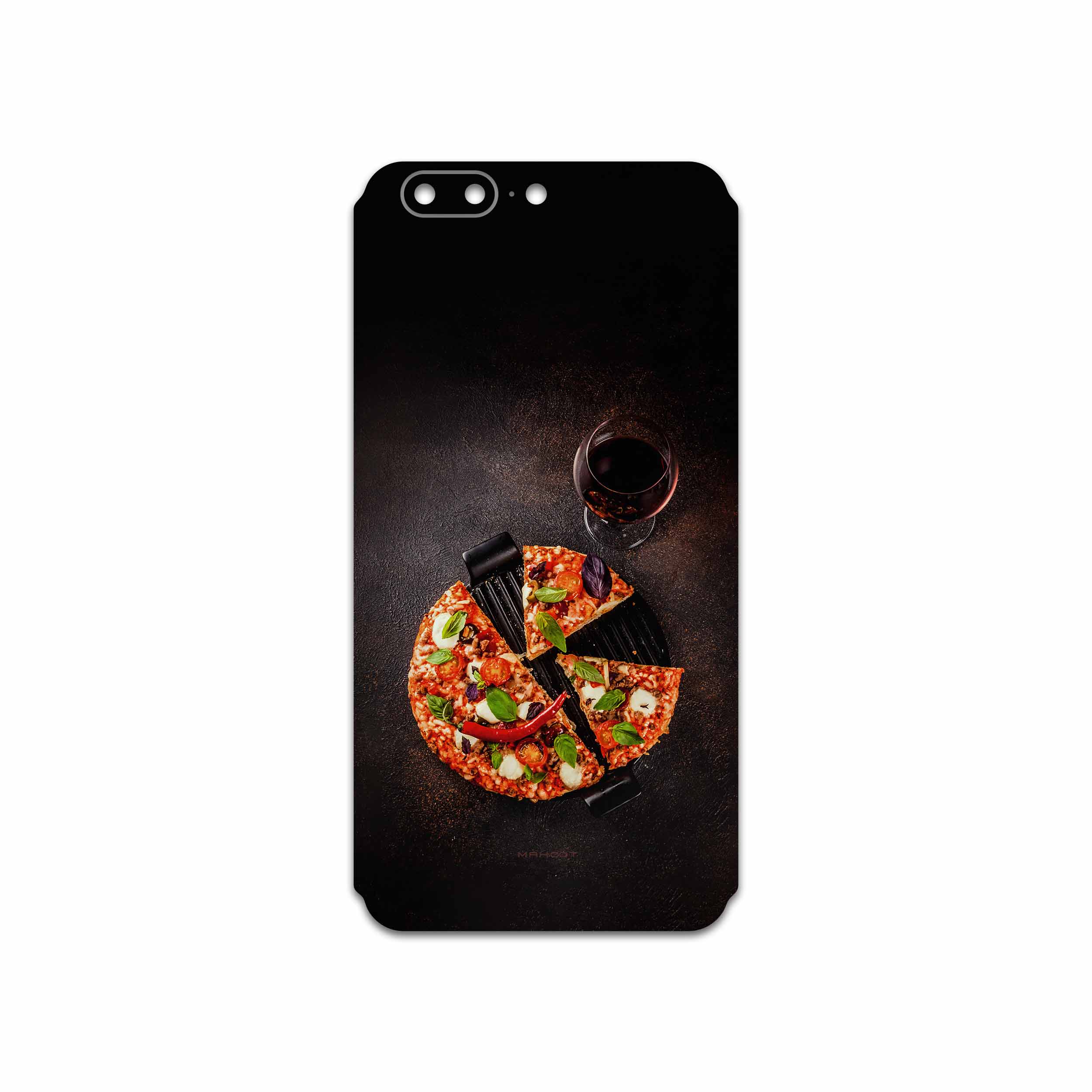 برچسب پوششی ماهوت مدل Pizza مناسب برای گوشی موبایل وان پلاس 5