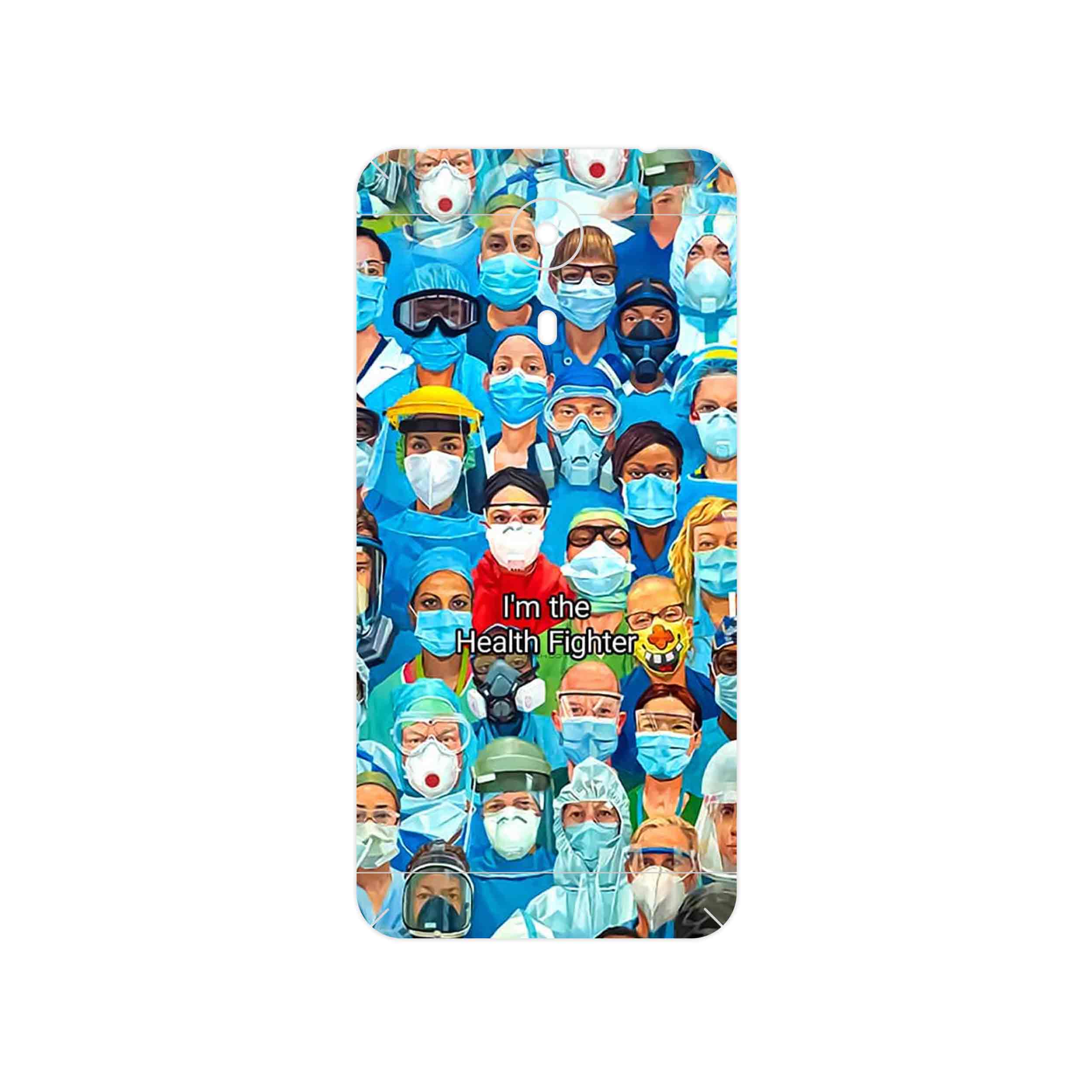 برچسب پوششی ماهوت مدل Nurse مناسب برای گوشی موبایل یومی Plus