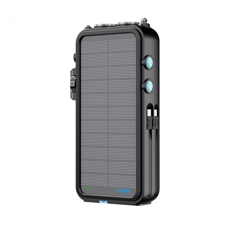 پاوربانک خورشیدی پاورولوژی مدل pp049 ظرفیت 16000 میلی آمپر ساعت | کالا مکس