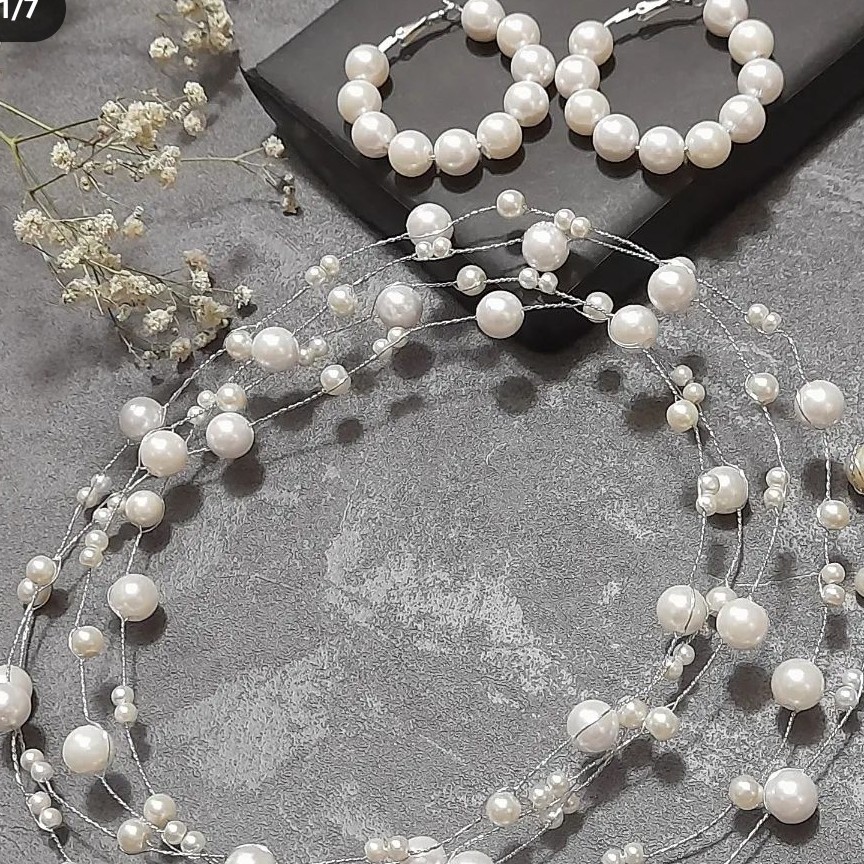 ریسه ی مروارید در انواع رنگبندی وسایز