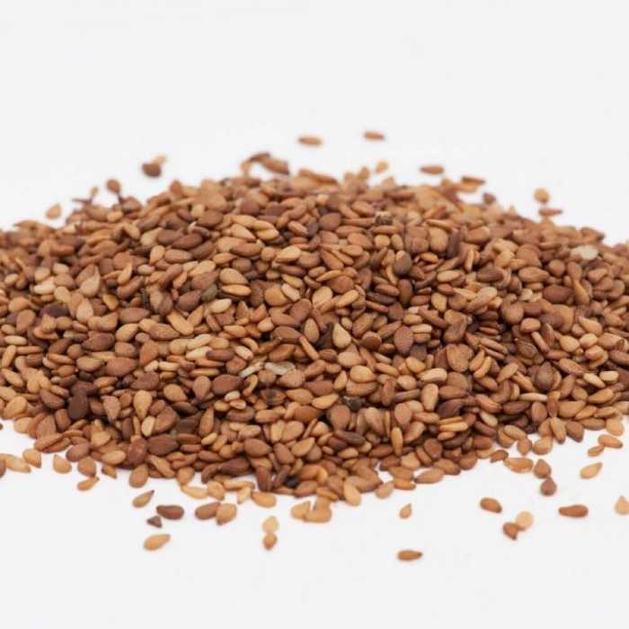 کنجد قهوه ای شسته شده فرح بخش (500g)