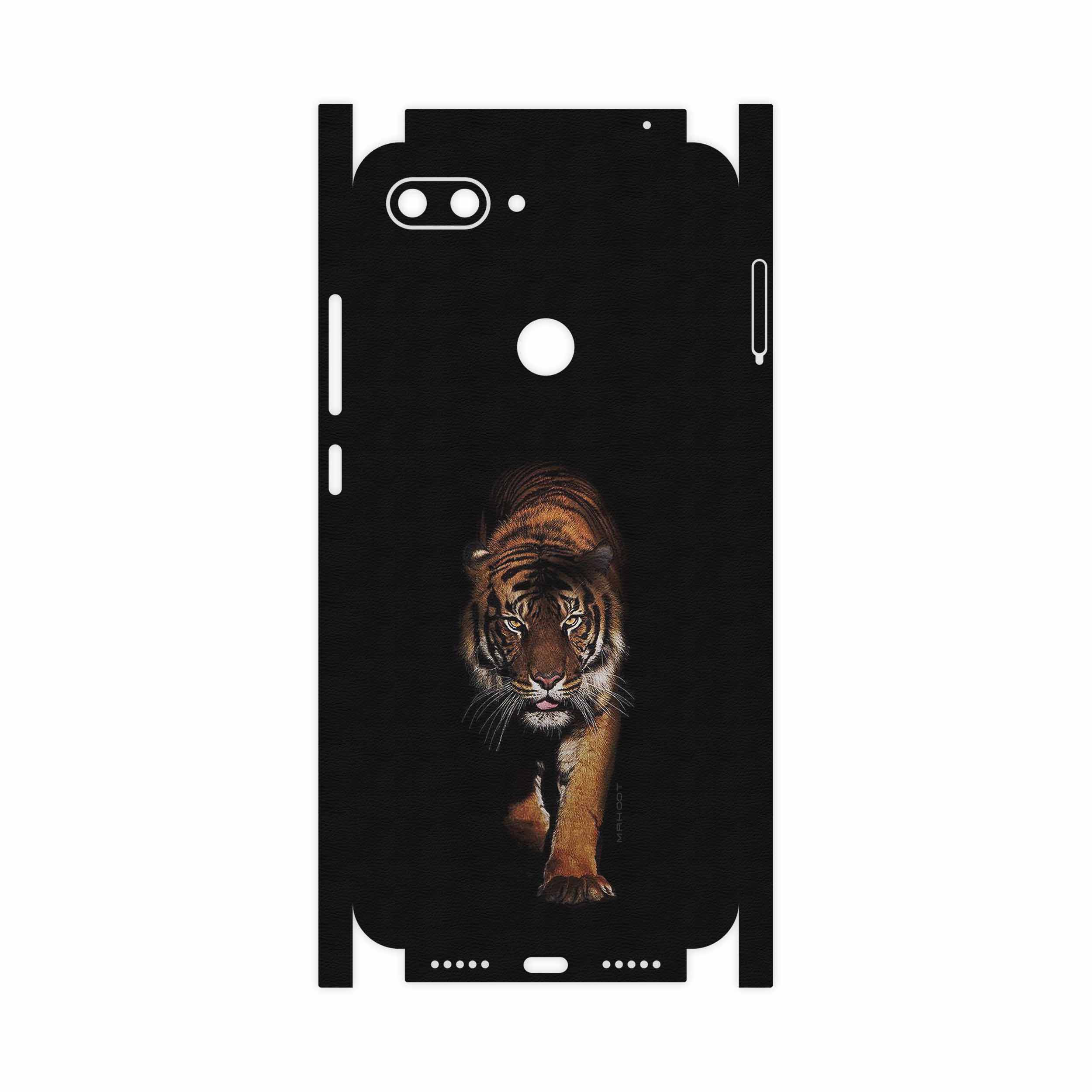 برچسب پوششی ماهوت مدل Wild Tiger-FullSkin مناسب برای گوشی موبایل شیائومی Mi 8 Lite