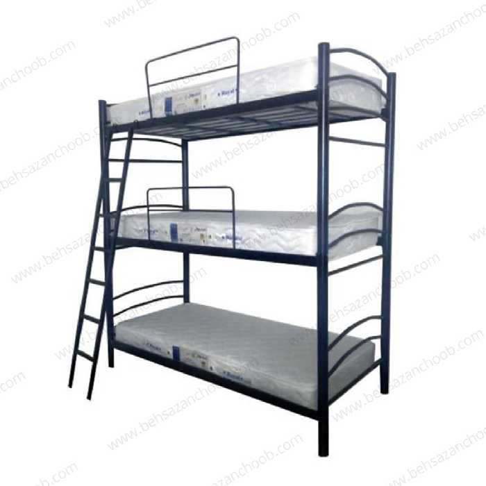 تخت سه طبقه خوابگاهی شادیD263