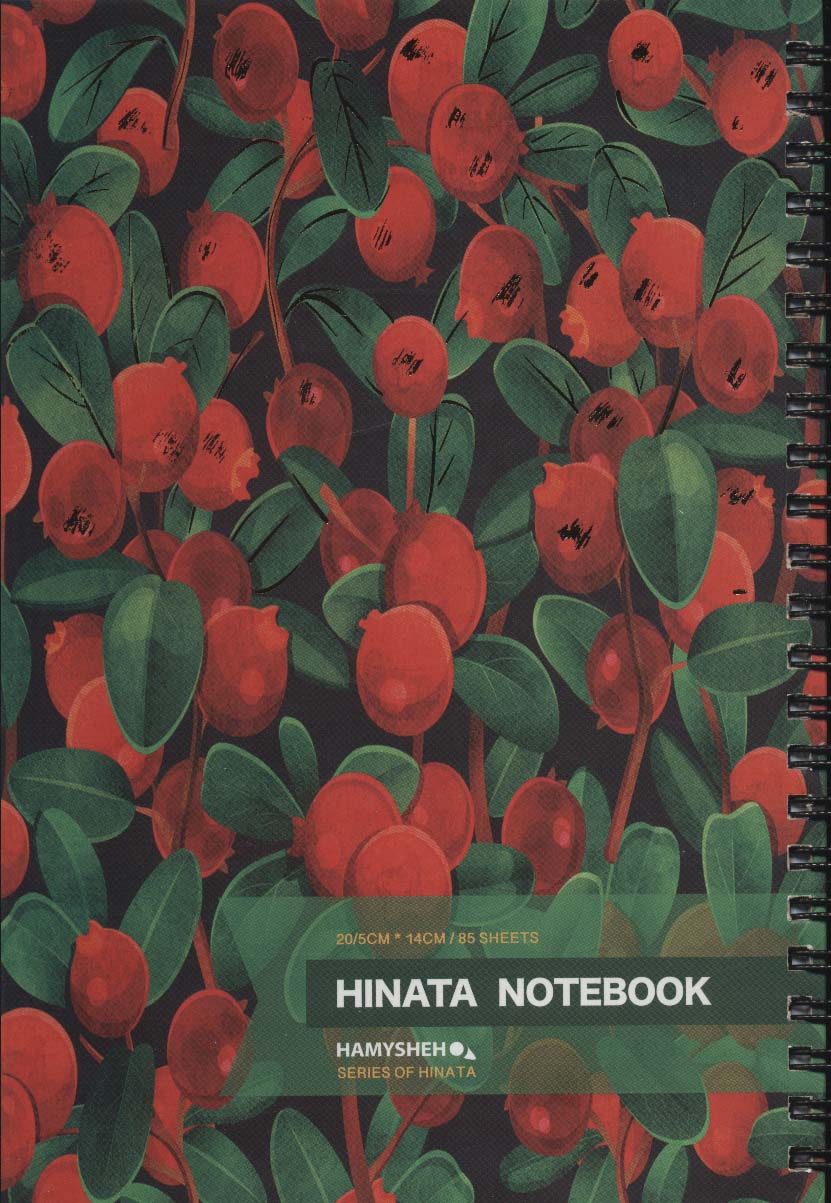 دفتر خط دار (HINATA NOTEBOOK)،(کد 338)،(سیمی) - ناشربوک | خرید آنلاین کتاب