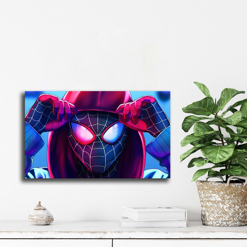 تابلو شاسی دنیای قاب مدل مرد عنکبوتی spider man | دنیای قاب