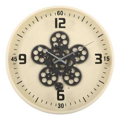 ساعت دیواری مدل چرخ دنده ای کد Y717