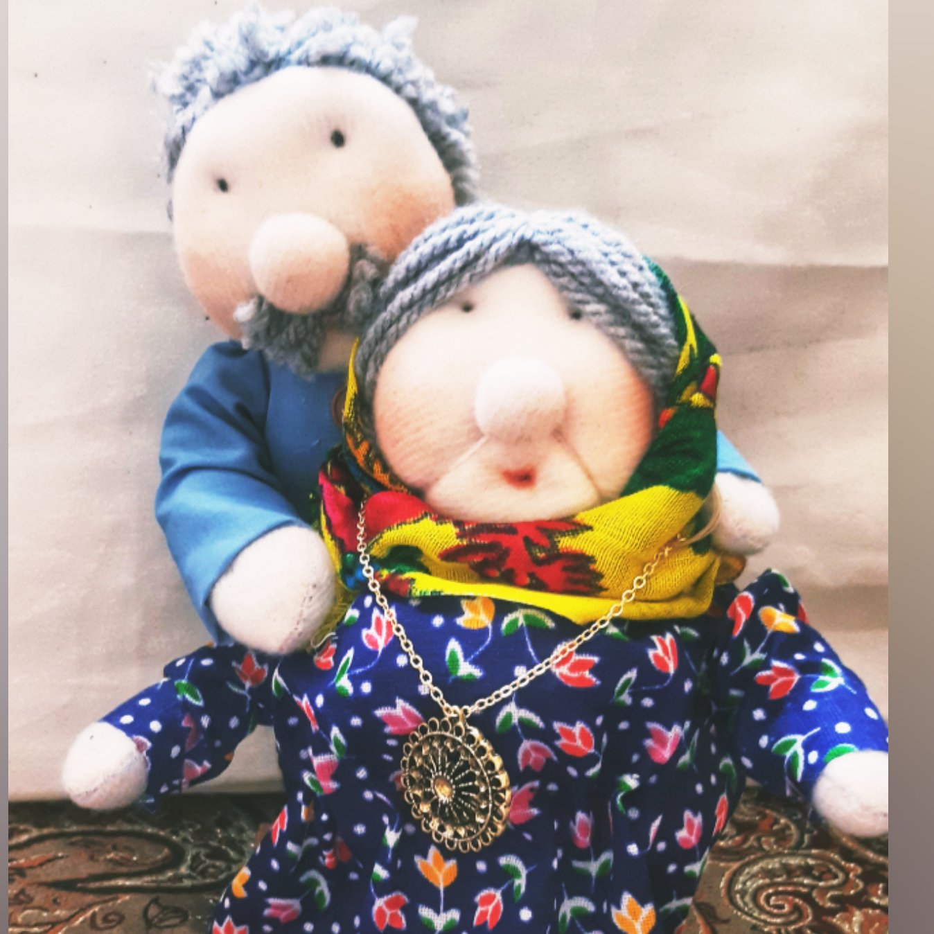 عروسک پارچه ای درهر سایز و رنگی قابل سفارش است