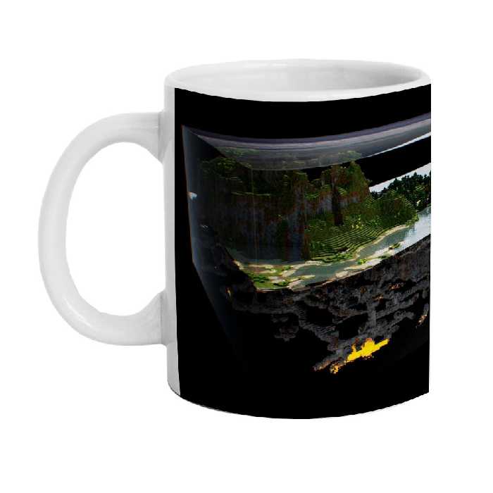 ماگ دارلی طرح ماینکرفت مدل MG2086