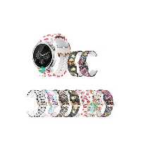 بند ساعت موتورولا Moto 360 2nd Gen 46mm سیلیکونی طرح ‌دار