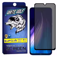محافظ صفحه نمایش حریم شخصی وایت ولف مدل WGP مناسب برای گوشی موبایل شیائومی Redmi Note 8 Pro | کالا برتری
