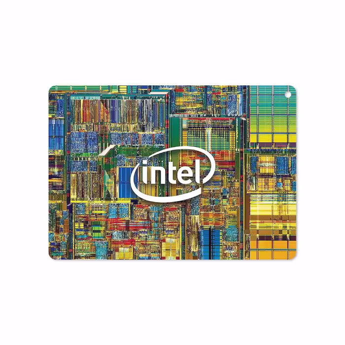 برچسب پوششی ماهوت مدل Intel Brand مناسب برای تبلت اپل iPad Air 2 2014 A1567