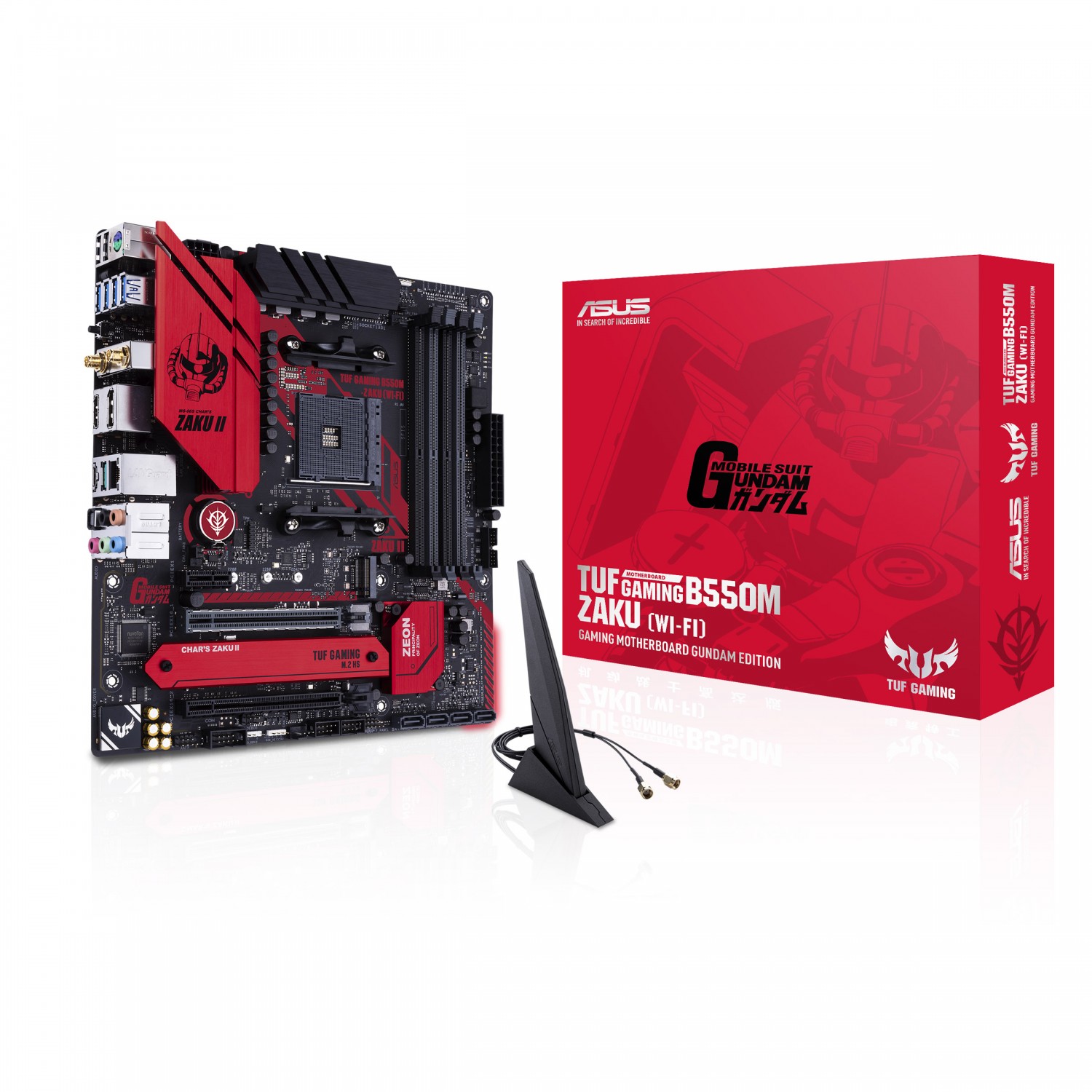 مادربرد ایسوس TUF GAMING B550M (WI-FI) ZAKU II EDITION