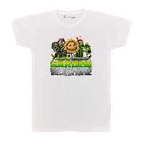 تی شرت بچگانه پرمانه طرح Plants vs Zombies کد pmt.2710