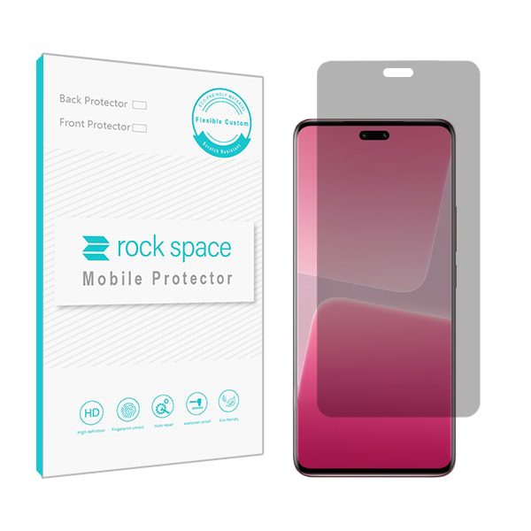 گلس شیائومی 13 Lite مدل نانو هیدروژل پرایوسی برند راک اسپیس کد S