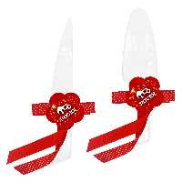   ست کارد و کفگیر سرو کیک مدل تراکتور