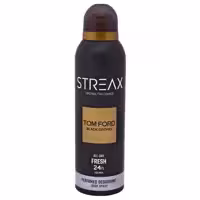 اسپری خوشبو کننده بدن مردانه استریکس مدل Tom Ford Black Orchid کد TM04 حجم 200 میلی لیتر