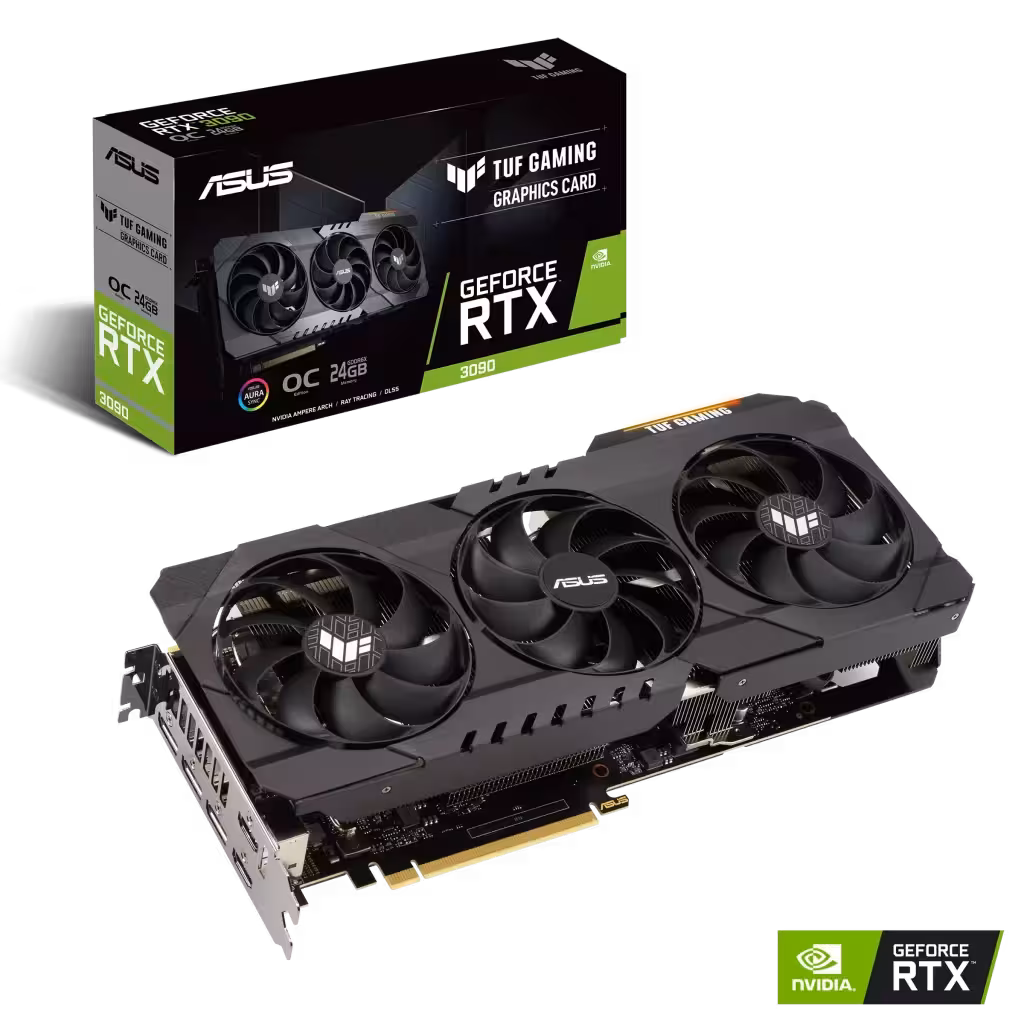 کارت گرافیک مدل RTX-3090 TUF 24GB OC ASUS ایسوس