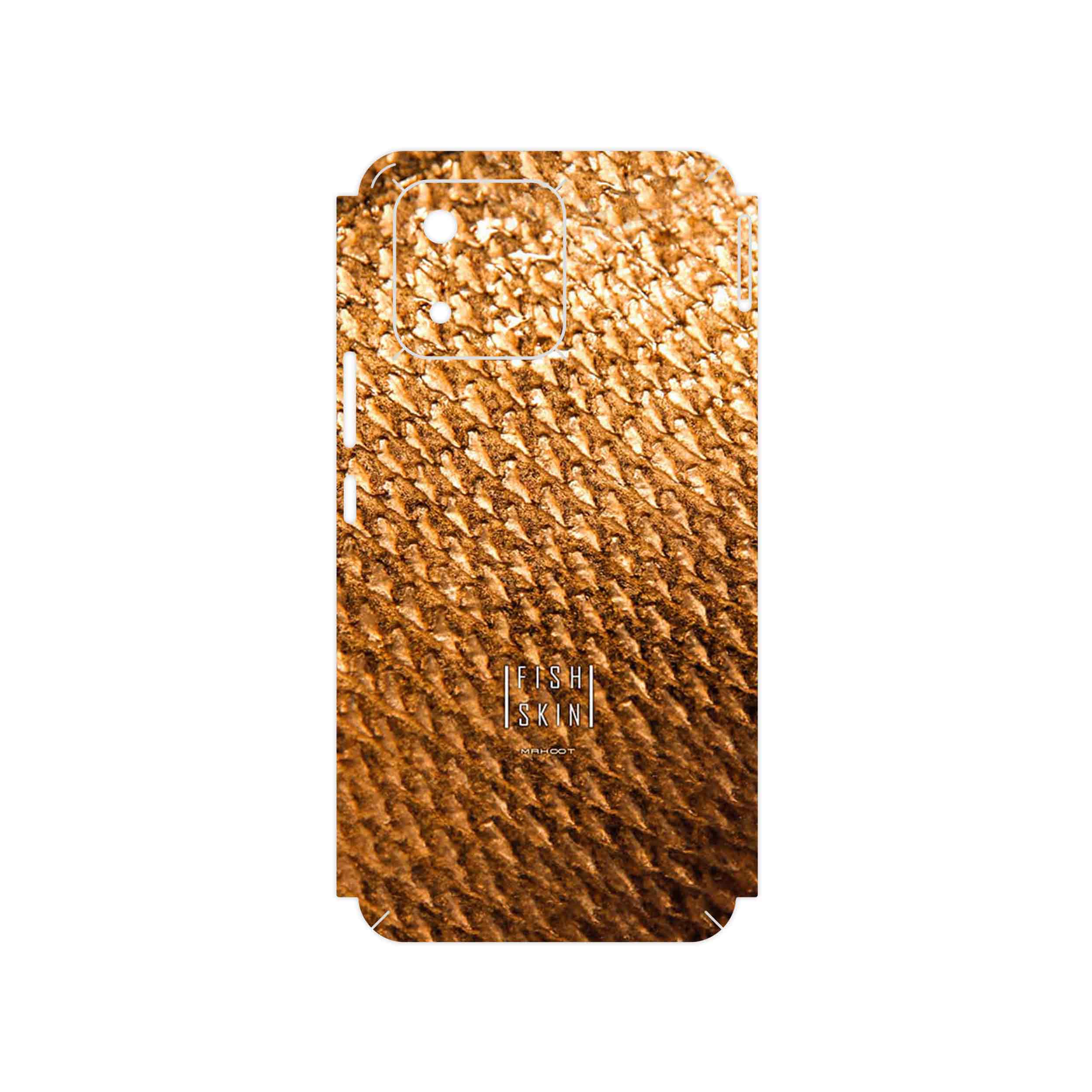 برچسب پوششی ماهوت مدل Fish Skin مناسب برای گوشی موبایل آنر X5