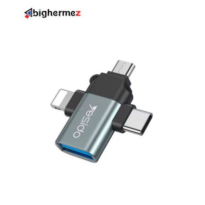 مبدل OTG سه کاره یسیدو مدل GS15