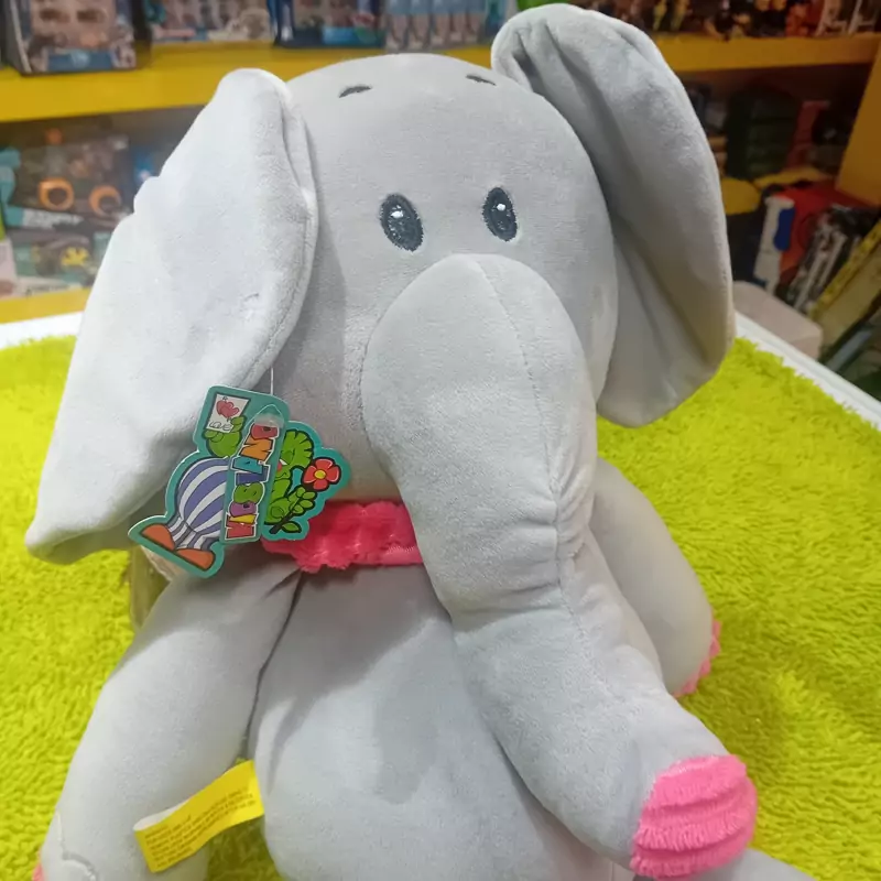 اسباب بازی عروسک فیل الی از انیمیشن آواز پشم شیشه نیم متری