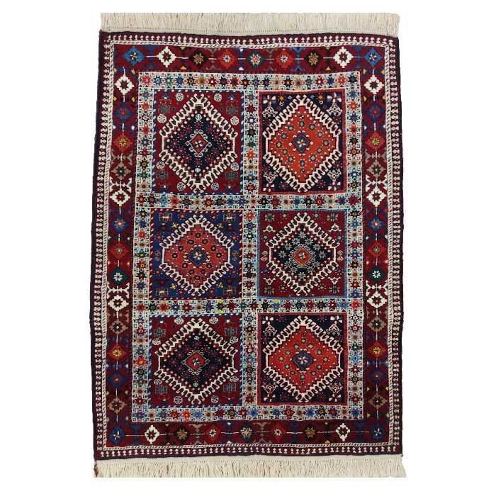 فرش دستبافت یک و نیم متری مدل یلمه کد 328