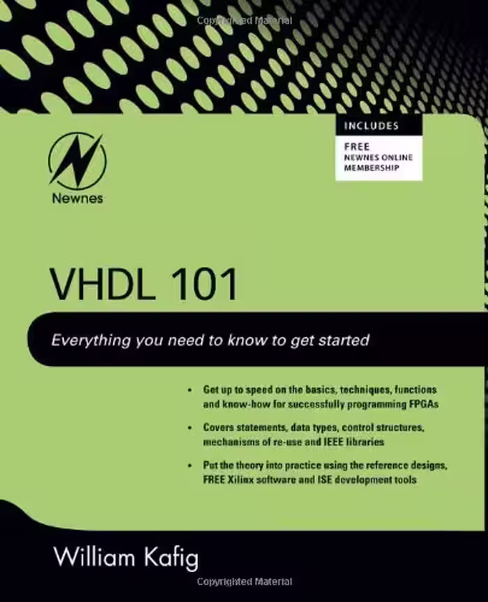 خرید و دانلود نسخه کامل کتاب VHDL 101: Everything you need to know to get started - PDF