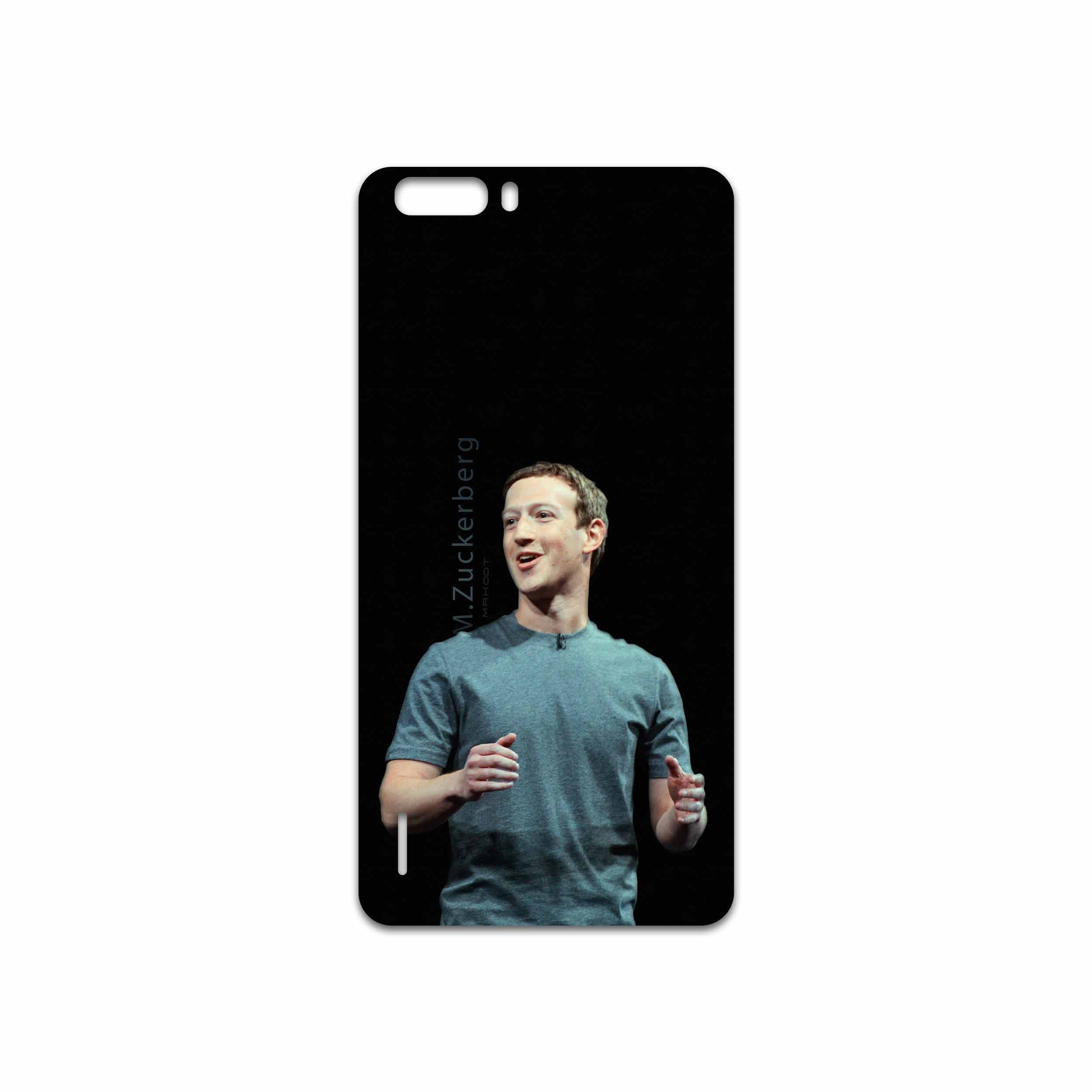 برچسب پوششی ماهوت مدل Mark Zuckerberg مناسب برای گوشی موبایل آنر 6 Plus