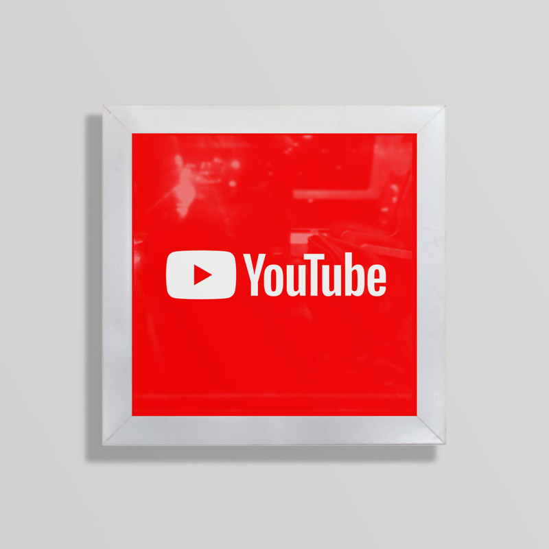 تابلو طرح یوتیوب مدل Jm46 | دنیای قاب