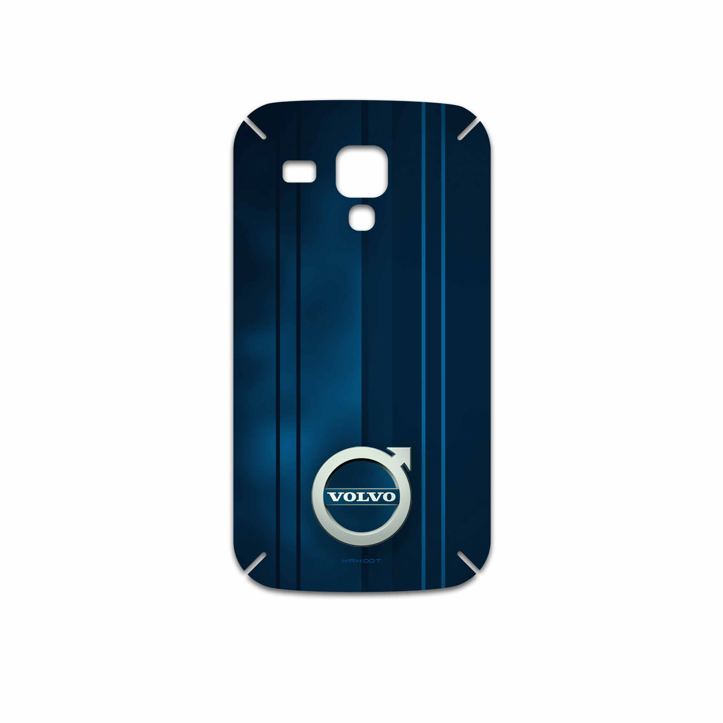 برچسب پوششی ماهوت مدل Volvo مناسب برای گوشی موبایل سامسونگ Galaxy S Duos GT S7562