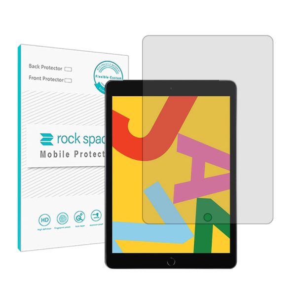 گلس تبلت اپل iPad 102 2019 مدل نانو هیدروژل شفاف برند راک اسپیس کد 4084L