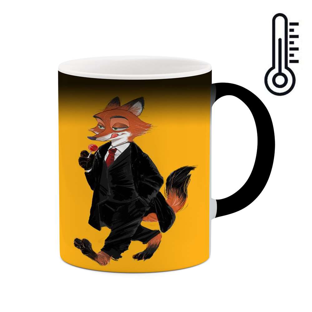 ماگ حرارتی طرح انیمیشن Zootopia مدل mgph16011