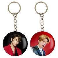 جاکلیدی خندالو مدل یوتا و شیائوجون گروه NCT کد 1221312216 مجموعه 2 عددی