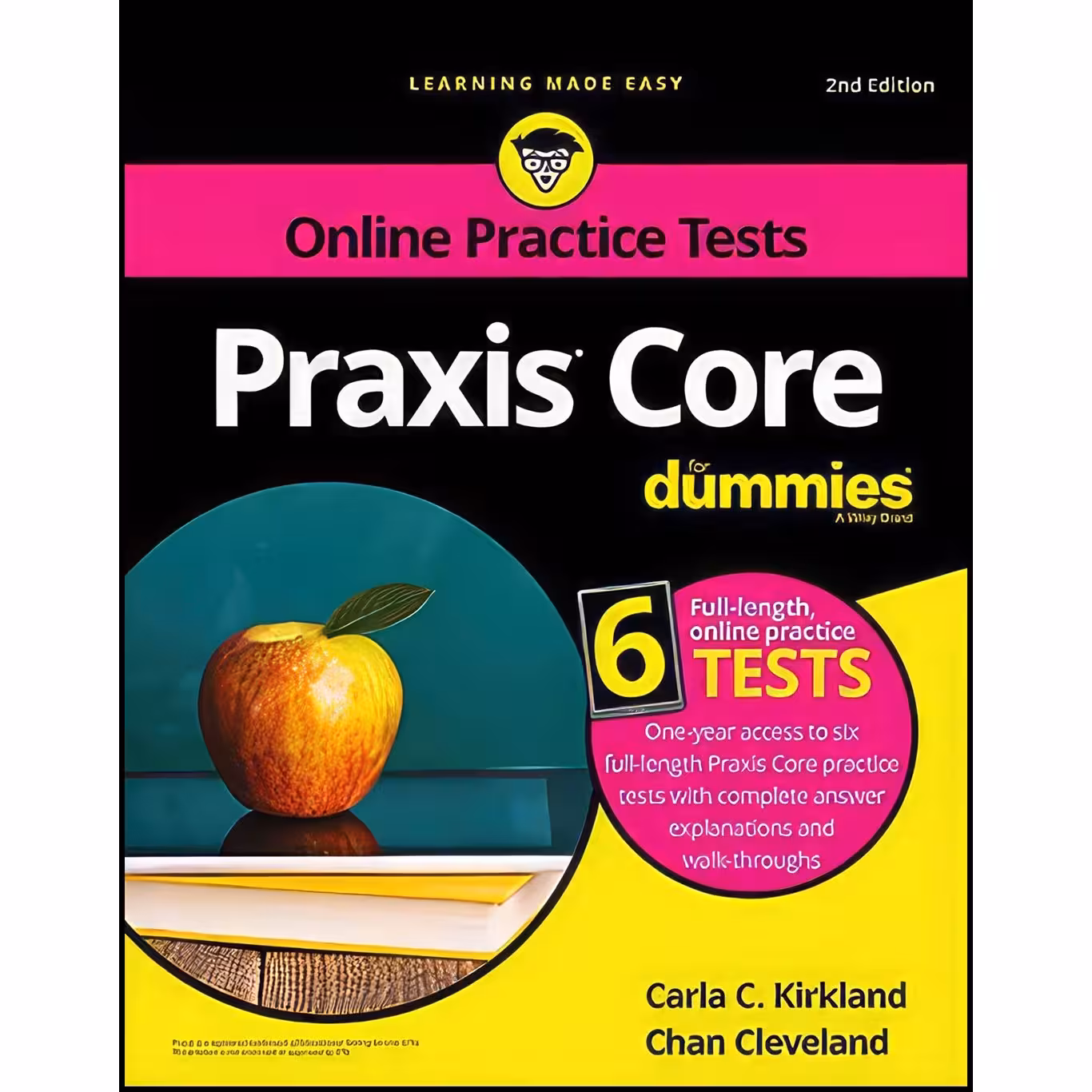 کتاب زبان اصلی Praxis Core For Dummies with Online Practice Tests 