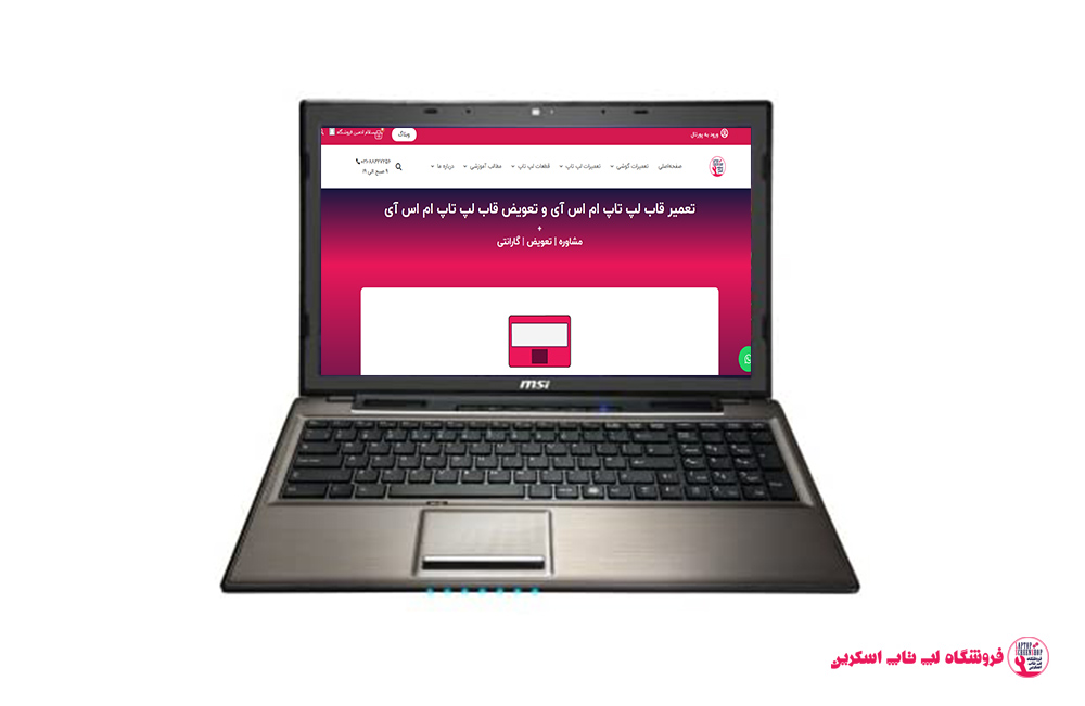قاب لپ تاپ ام اس آی MSI CR460
